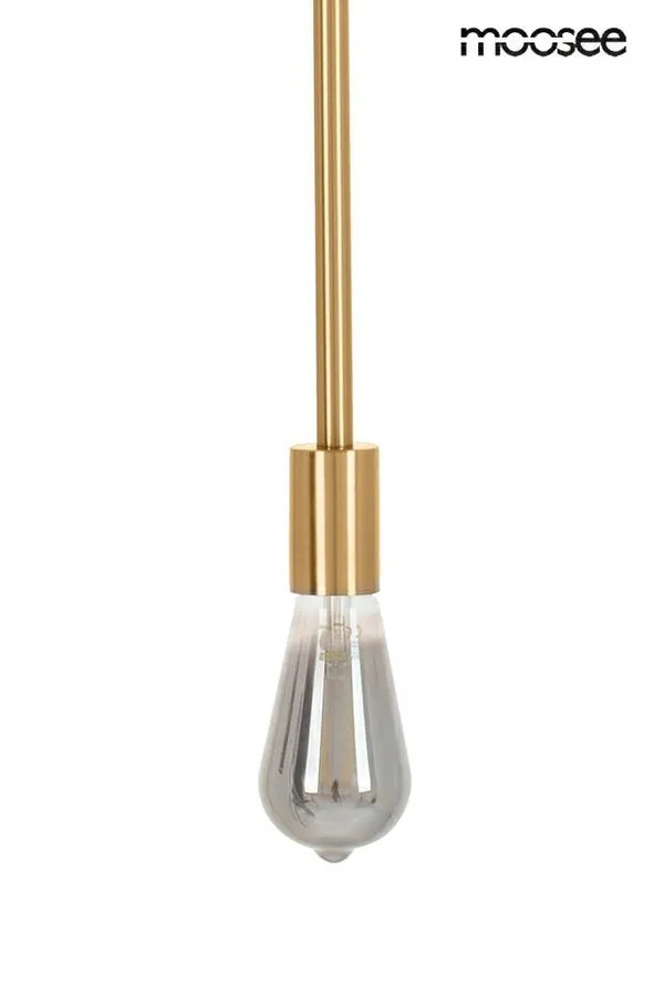MOOSEE Lampa wisząca RIVA 5 - złoty