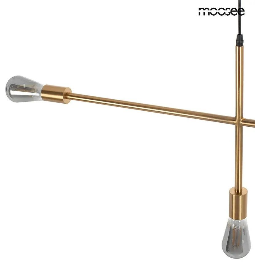MOOSEE Lampa wisząca RIVA 5 - złoty