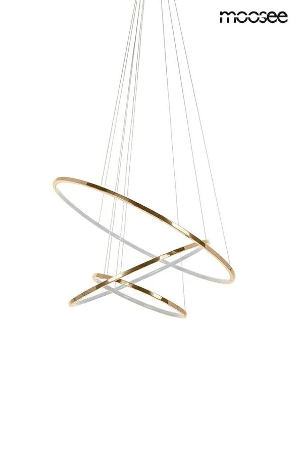 MOOSEE Lampa wisząca RING SLIM S - złoty