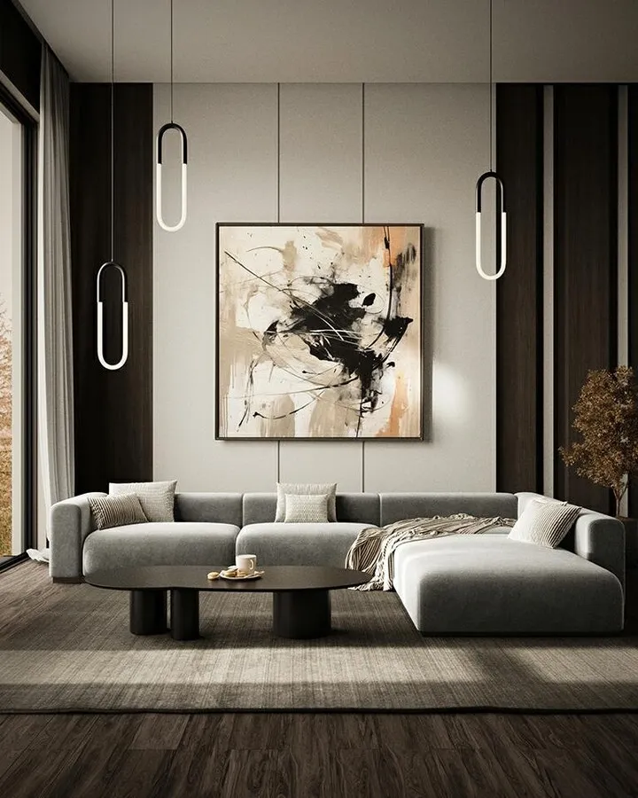 MOOSEE Lampa wisząca PUZO S - czarny