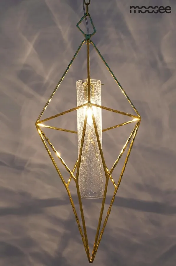 MOOSEE Lampa wisząca HAVANA L - złoty