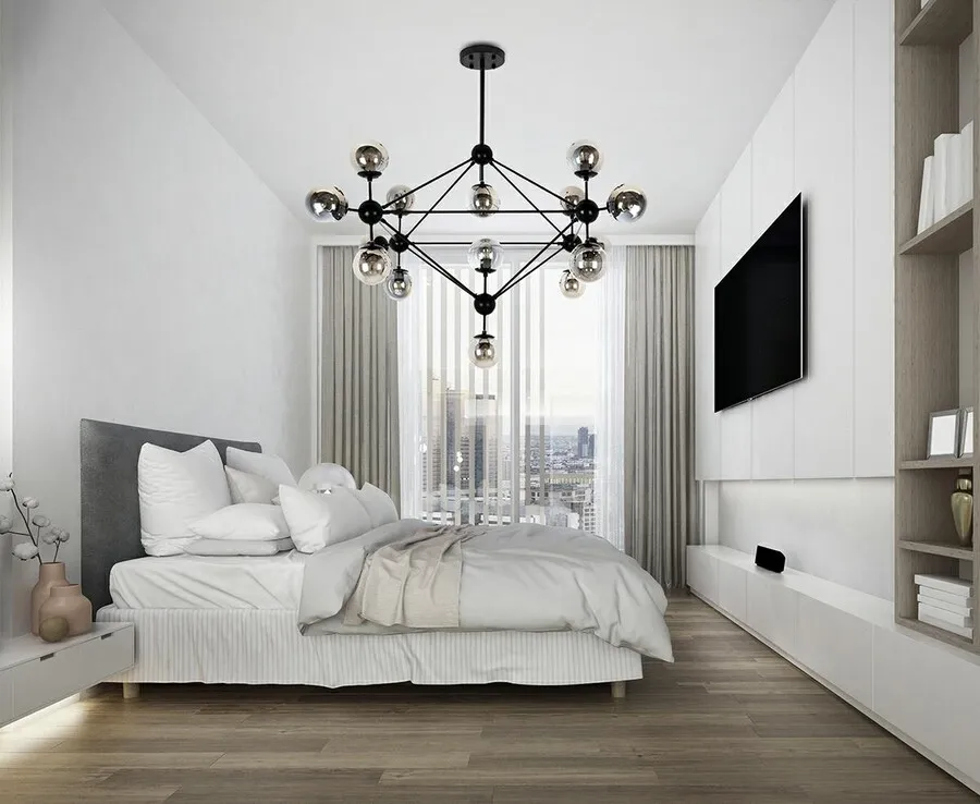 MOOSEE Lampa wisząca ASTRIFERO 15 - czarny