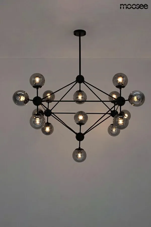 MOOSEE Lampa wisząca ASTRIFERO 15 - czarny