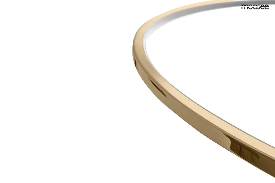 MOOSEE Lampa wisząca RING SLIM M - złoty