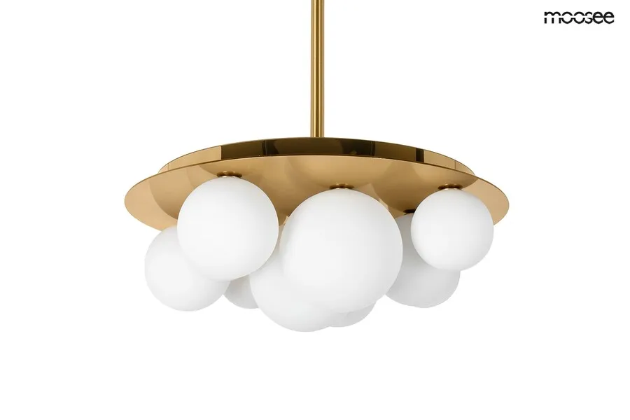 MOOSEE Lampa wisząca BACARDI - złoty