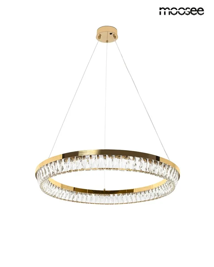 MOOSEE Lampa wisząca SAVOY 80 - złoty