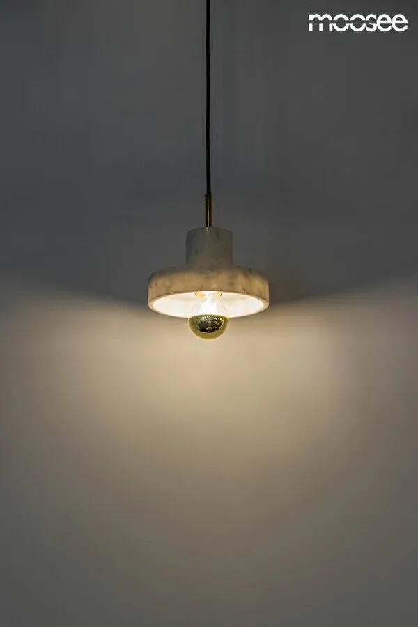MOOSEE Lampa wisząca ARCO 20 - marmur