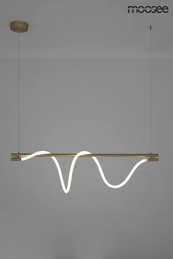 MOOSEE Lampa wisząca SERPIENTE 120 - złoty