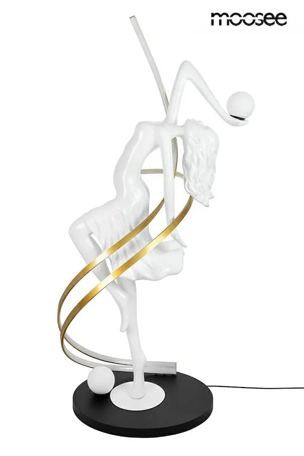 MOOSEE Lampa podłogowa DANCING QUEEN - biały
