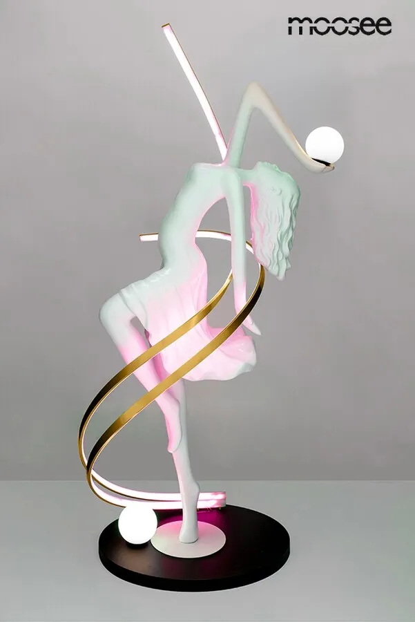MOOSEE Lampa podłogowa DANCING QUEEN - biały