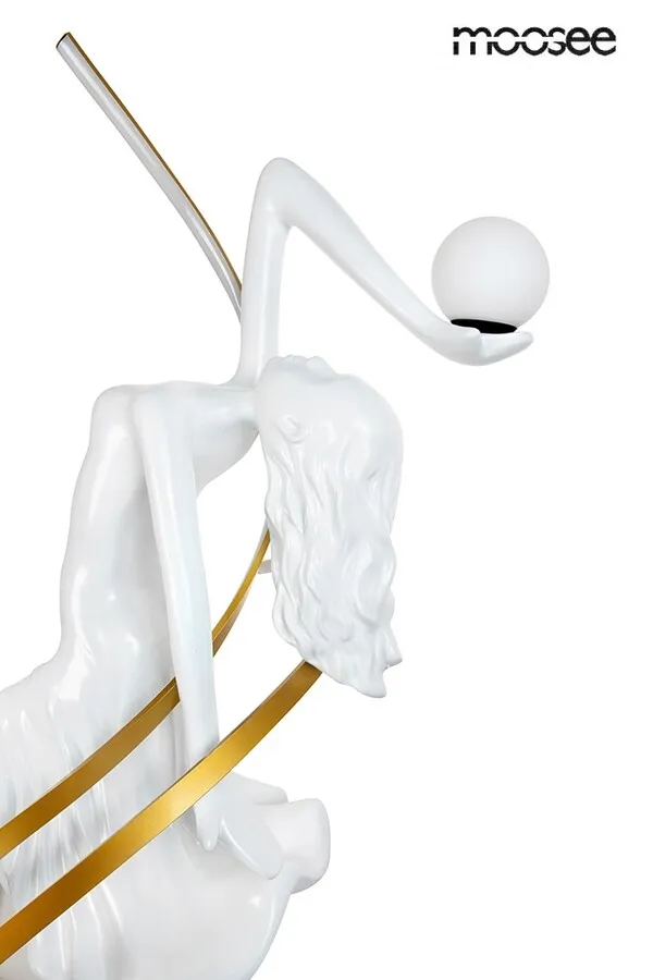 MOOSEE Lampa podłogowa DANCING QUEEN - biały