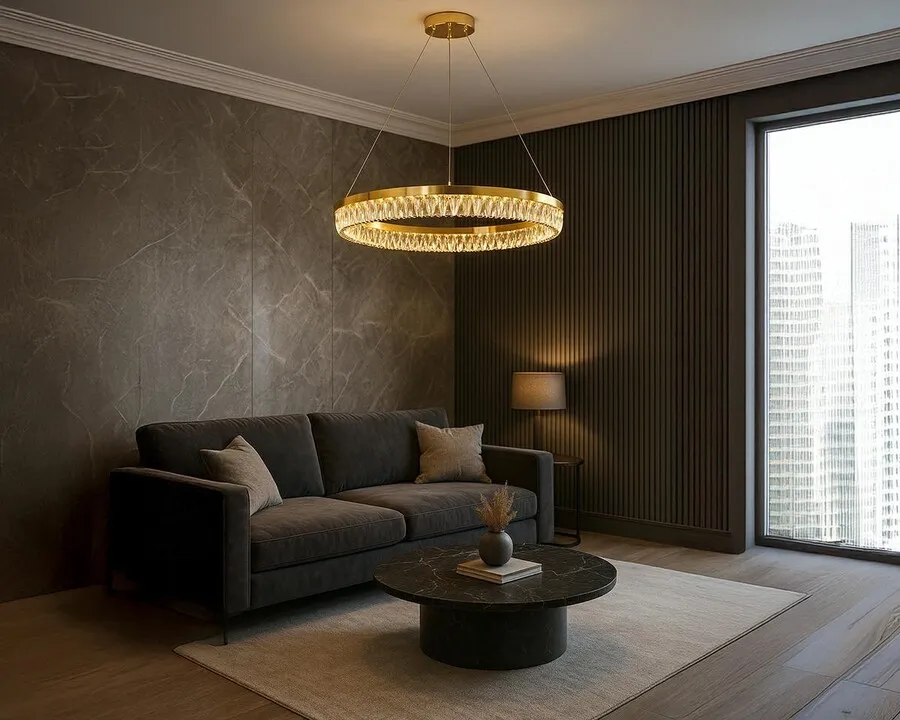 MOOSEE Lampa wisząca SAVOY 100 - złoty