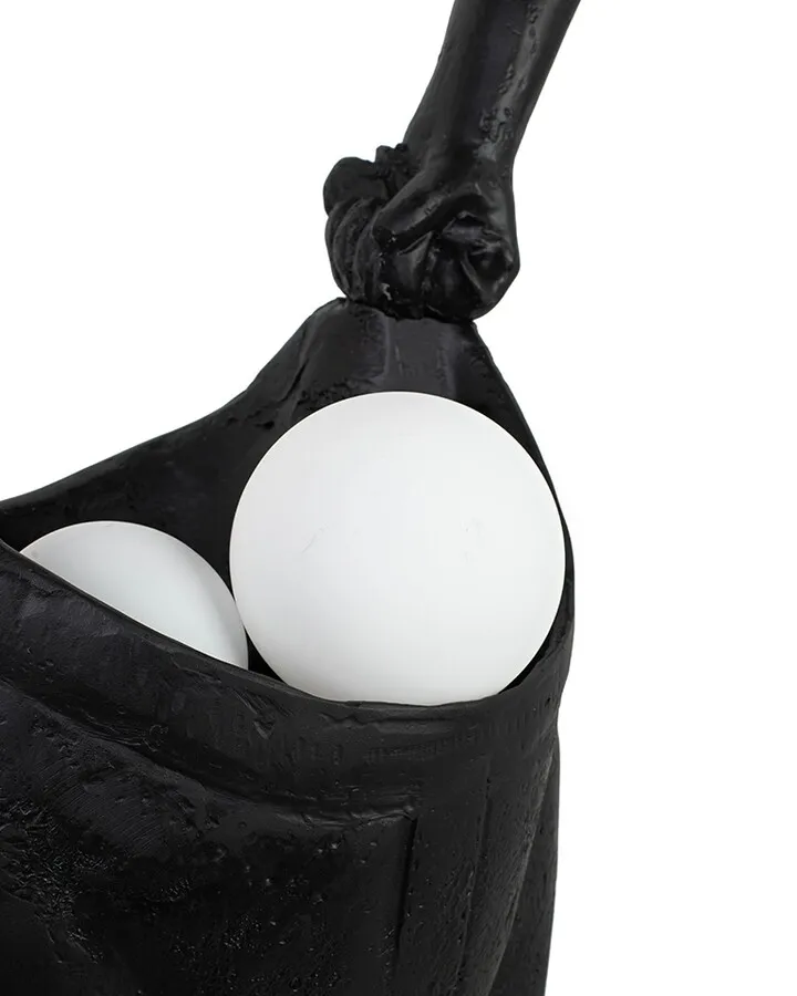 MOOSEE Lampa podłogowa HUMAN HOUDINI - czarny