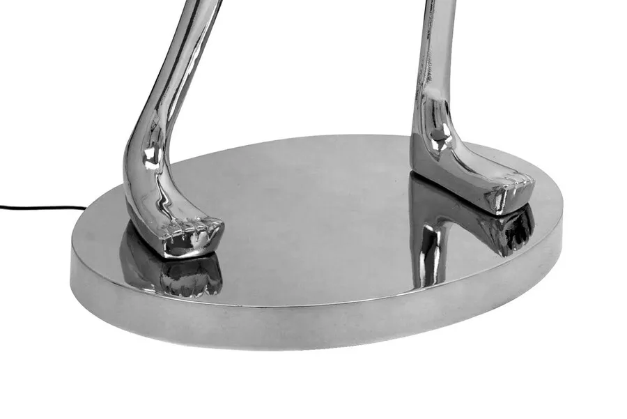 MOOSEE Lampa podłogowa HUMAN SILVER PREMIUM - srebrny