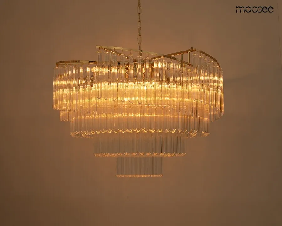 MOOSEE Lampa wisząca LUMA 80 - złoty