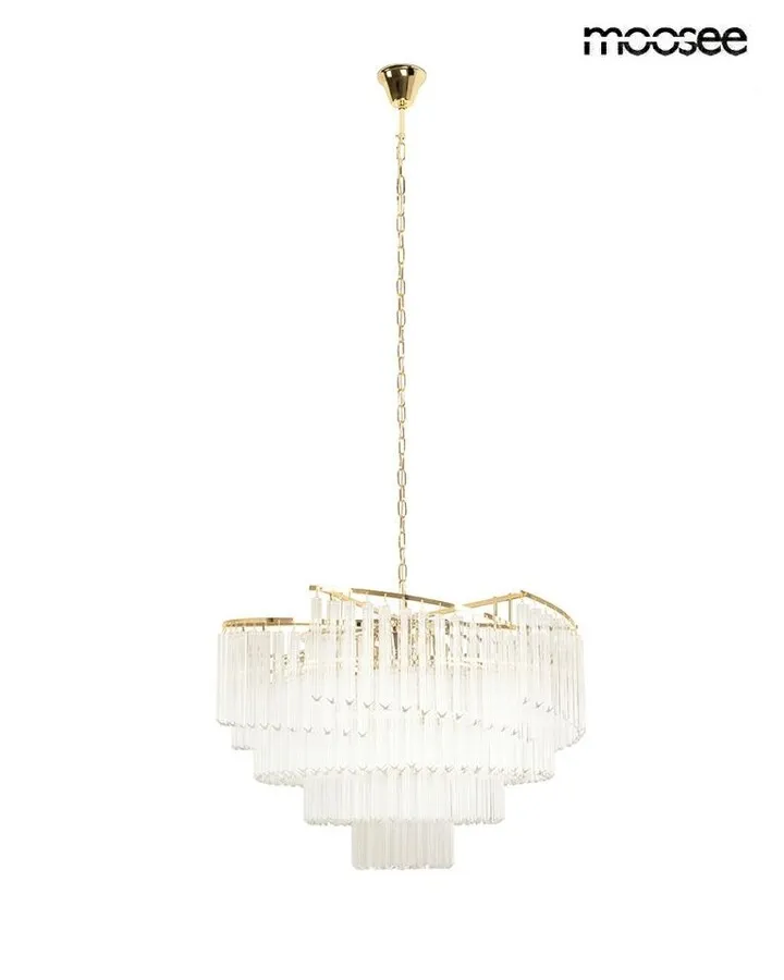 MOOSEE Lampa wisząca LUMA 80 - złoty