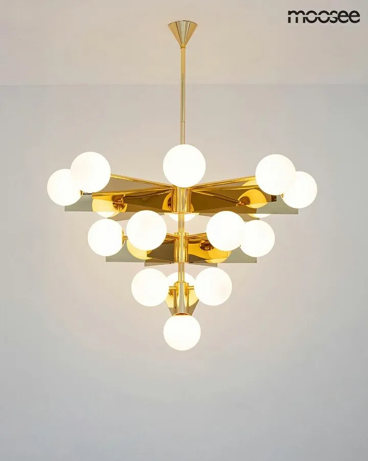 MOOSEE Lampa wisząca SOLEI - złoty