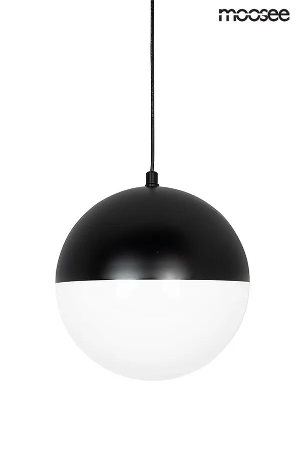 MOOSEE Lampa ścienna BOWL DUO - czarny