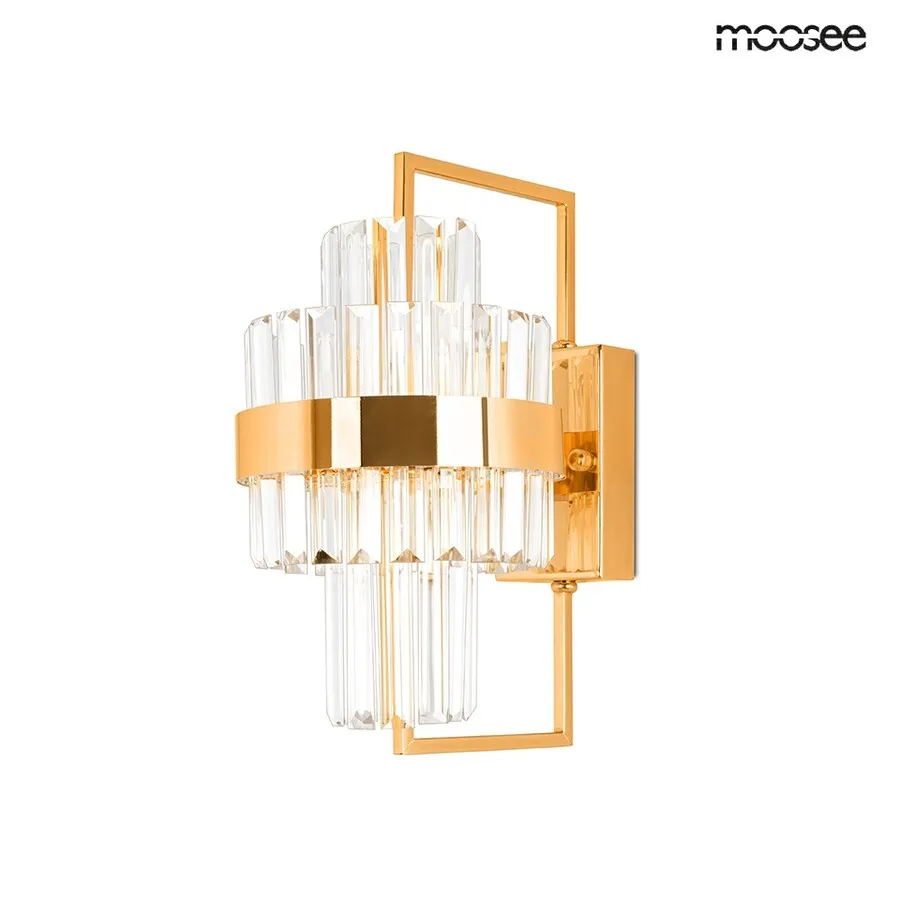 MOOSEE Lampa ścienna IMPERO - złoty