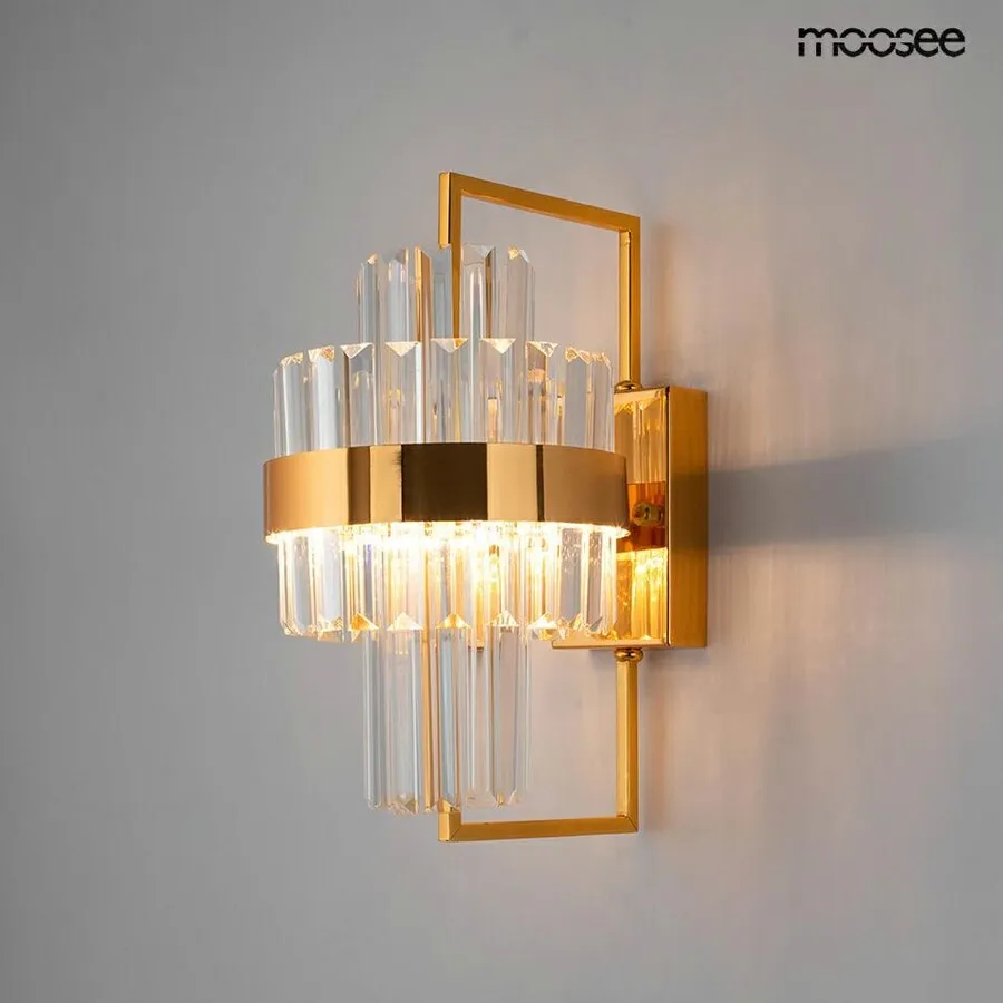 MOOSEE Lampa ścienna IMPERO - złoty
