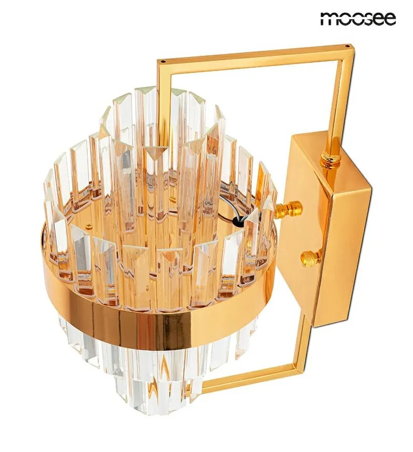 MOOSEE Lampa ścienna IMPERO - złoty
