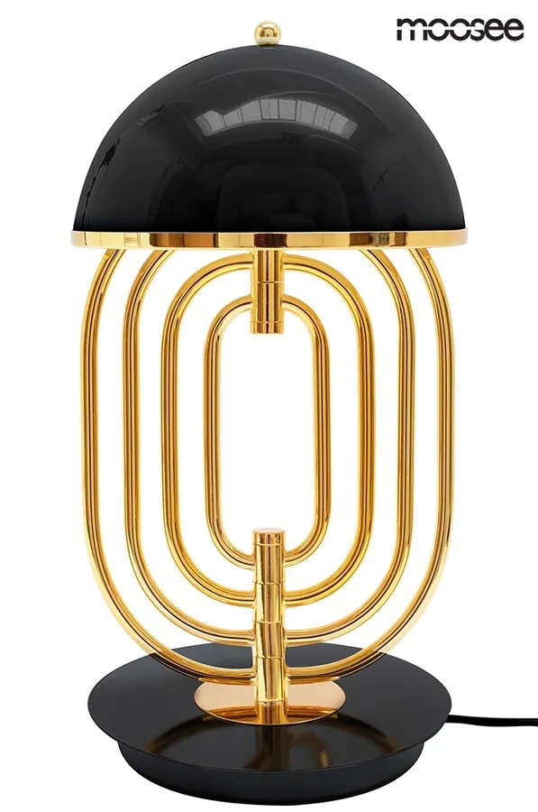 MOOSEE Lampa stołowa BOTTEGA - złoty/czarny