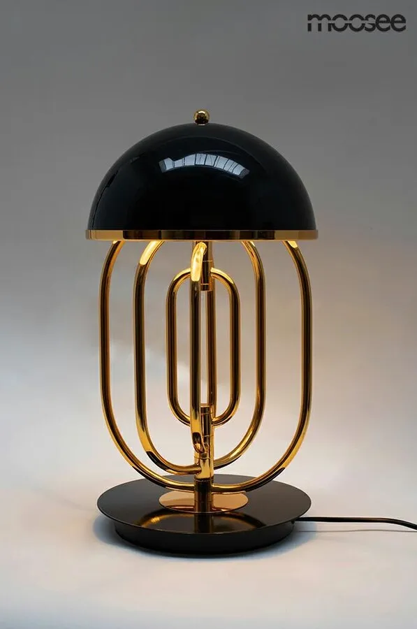 MOOSEE Lampa stołowa BOTTEGA - złoty/czarny