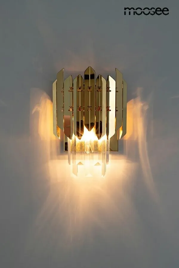 MOOSEE Lampa ścienna MAJESTIC - złoty