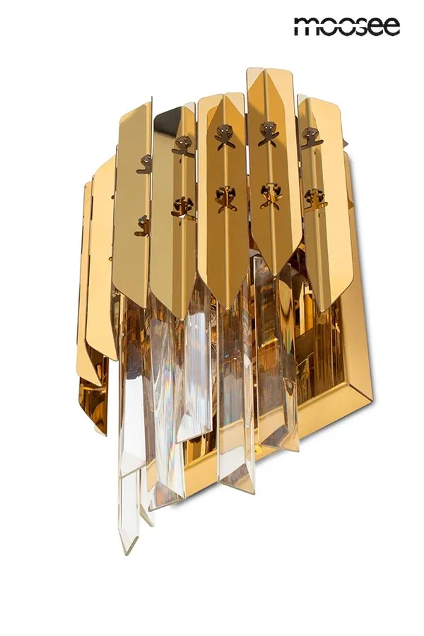 MOOSEE Lampa ścienna MAJESTIC - złoty