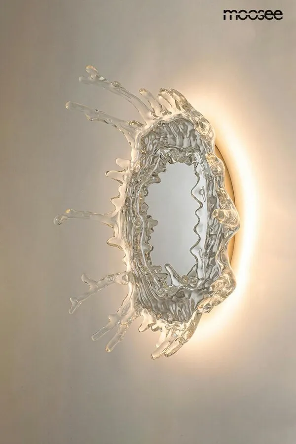 MOOSEE Lampa ścienna SPLASH M - srebrny