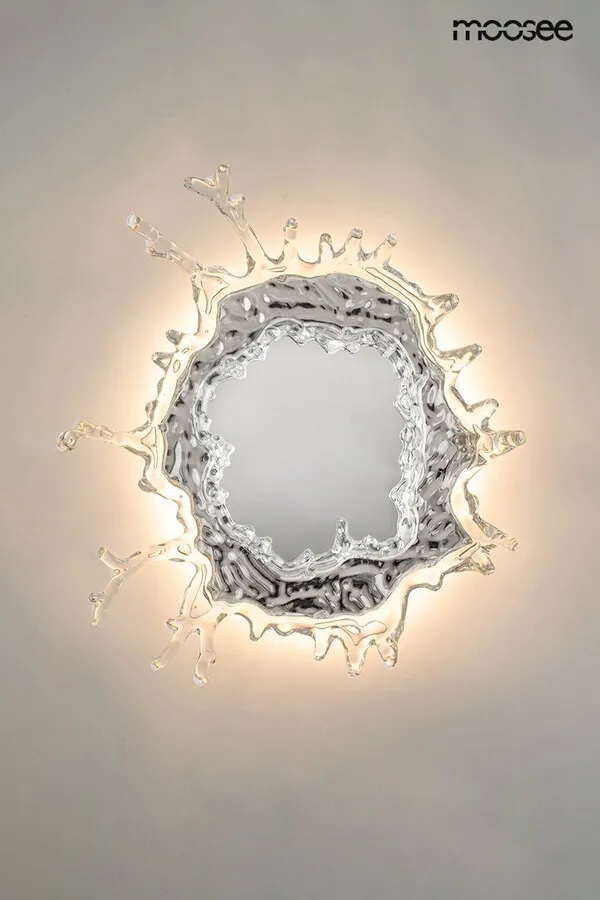 MOOSEE Lampa ścienna SPLASH M - srebrny