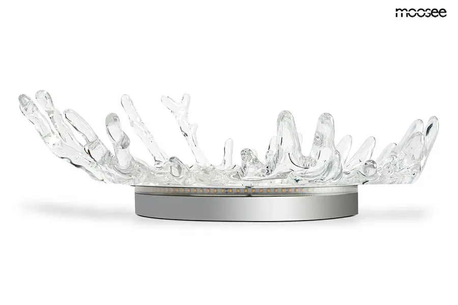 MOOSEE Lampa ścienna SPLASH M - srebrny