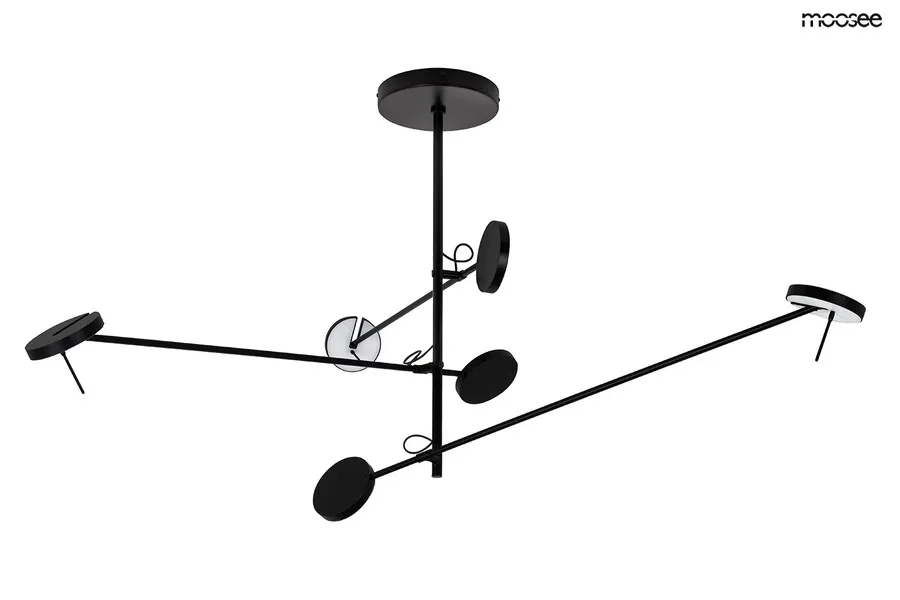 MOOSEE Lampa wisząca BOBBIE 3 - czarny