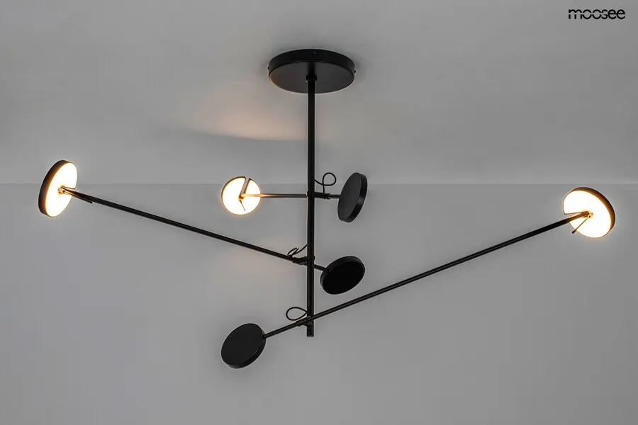 MOOSEE Lampa wisząca BOBBIE 3 - czarny