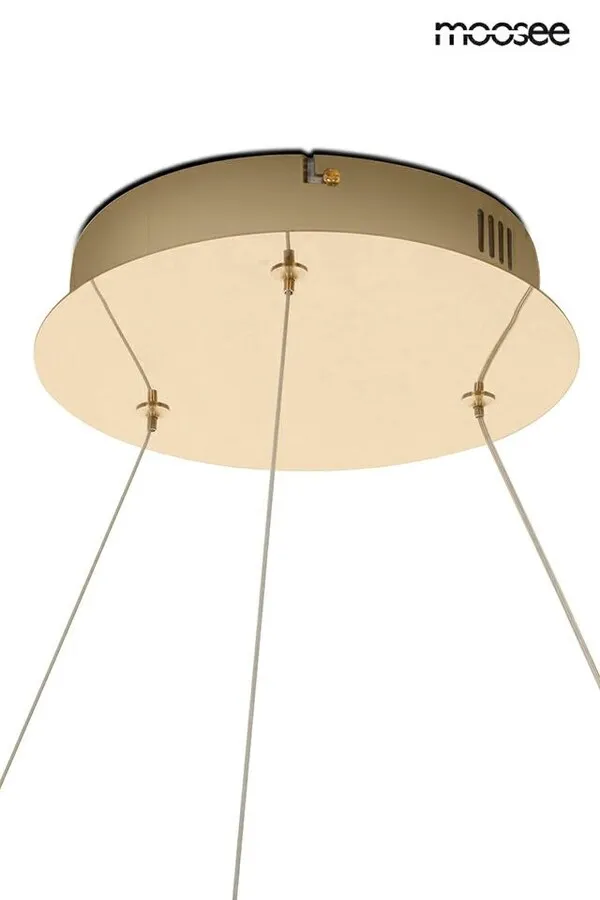 MOOSEE Lampa wisząca RING SLIM 120 - złoty
