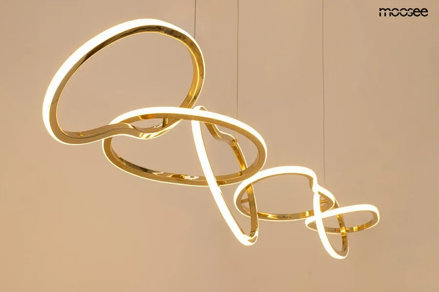 MOOSEE Lampa wisząca JAZZ 6 - złoty