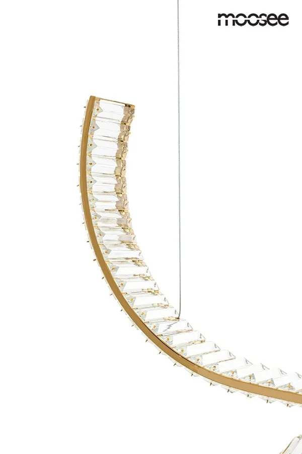 MOOSEE Lampa wisząca WAVE 120 - złoty