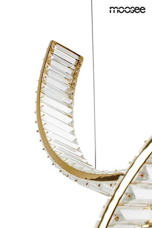 MOOSEE Lampa wisząca WAVE 120 - złoty