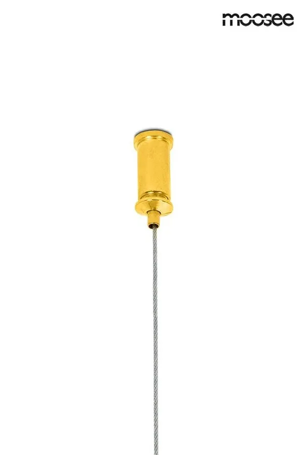 MOOSEE Lampa wisząca WAVE 120 - złoty