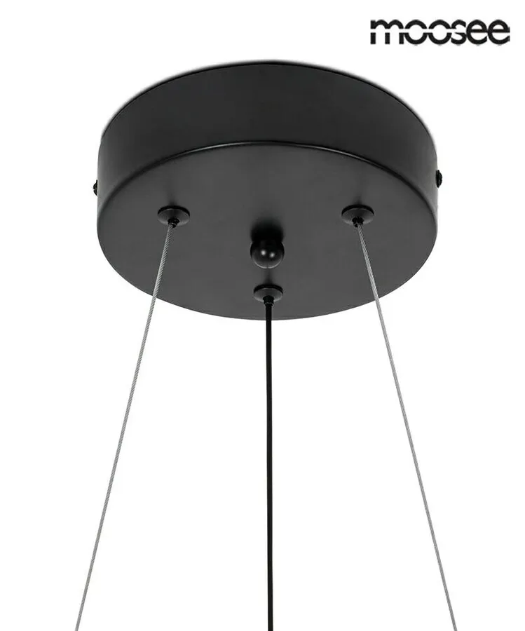 MOOSEE Lampa wisząca SERPIENTE 60 - czarny