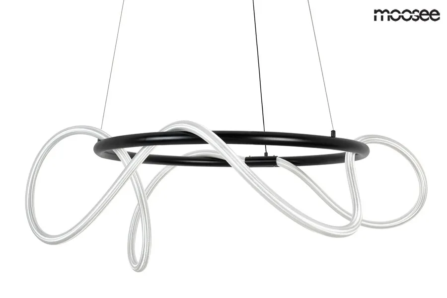MOOSEE Lampa wisząca SERPIENTE 60 - czarny