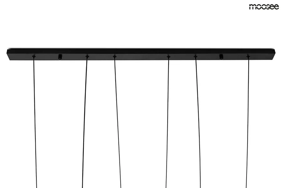 MOOSEE Lampa wisząca ATLAS 3 - czarny