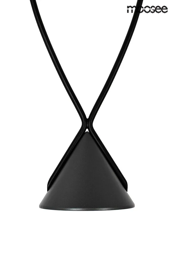 MOOSEE Lampa wisząca ATLAS 3 - czarny