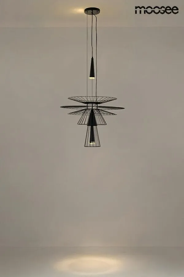 MOOSEE Lampa wisząca SESTO - czarny