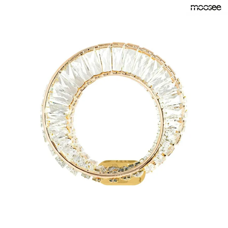 MOOSEE Lampa ścienna WAVE - złoty