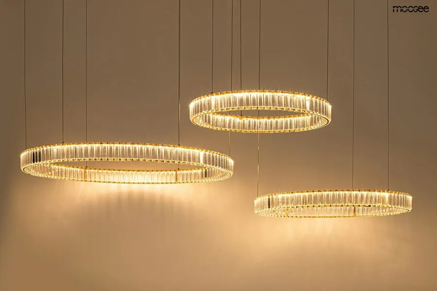 MOOSEE Lampa wisząca LIBERTY 3B - złoty