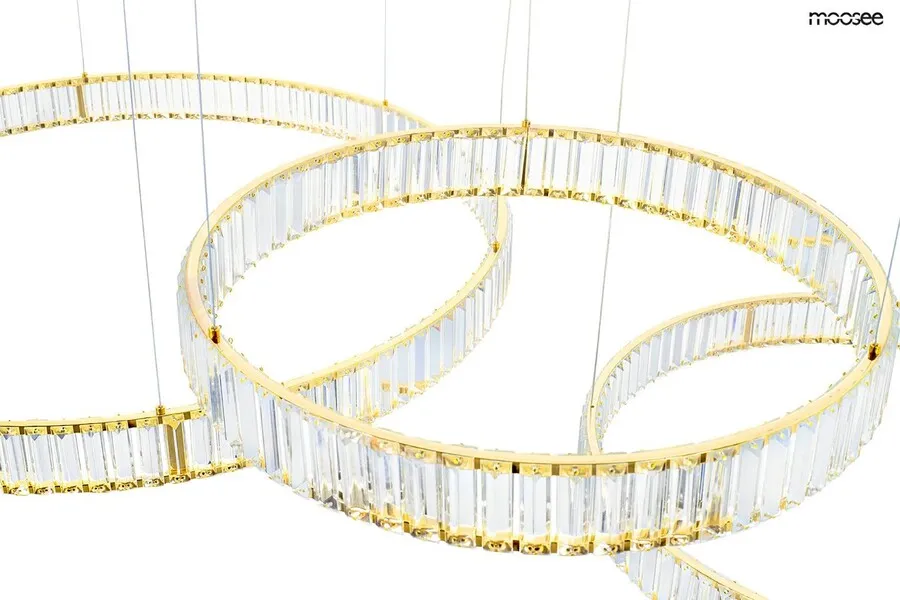 MOOSEE Lampa wisząca LIBERTY 3B - złoty