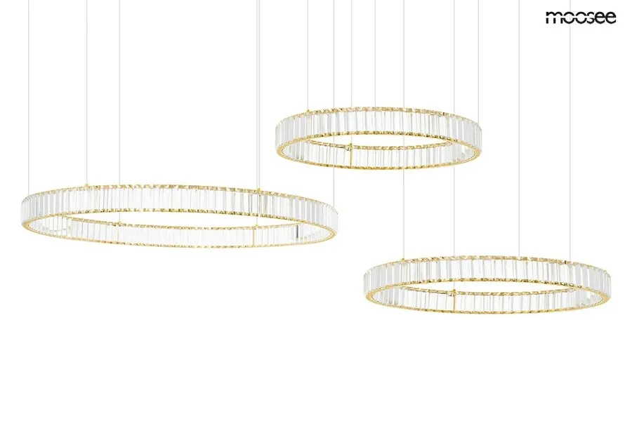 MOOSEE Lampa wisząca LIBERTY 3B - złoty