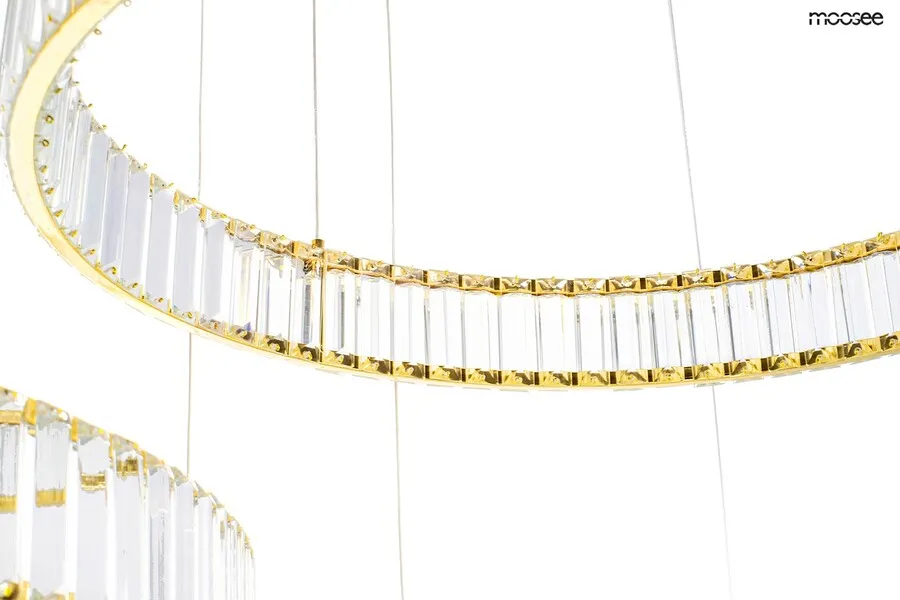 MOOSEE Lampa wisząca LIBERTY 3B - złoty