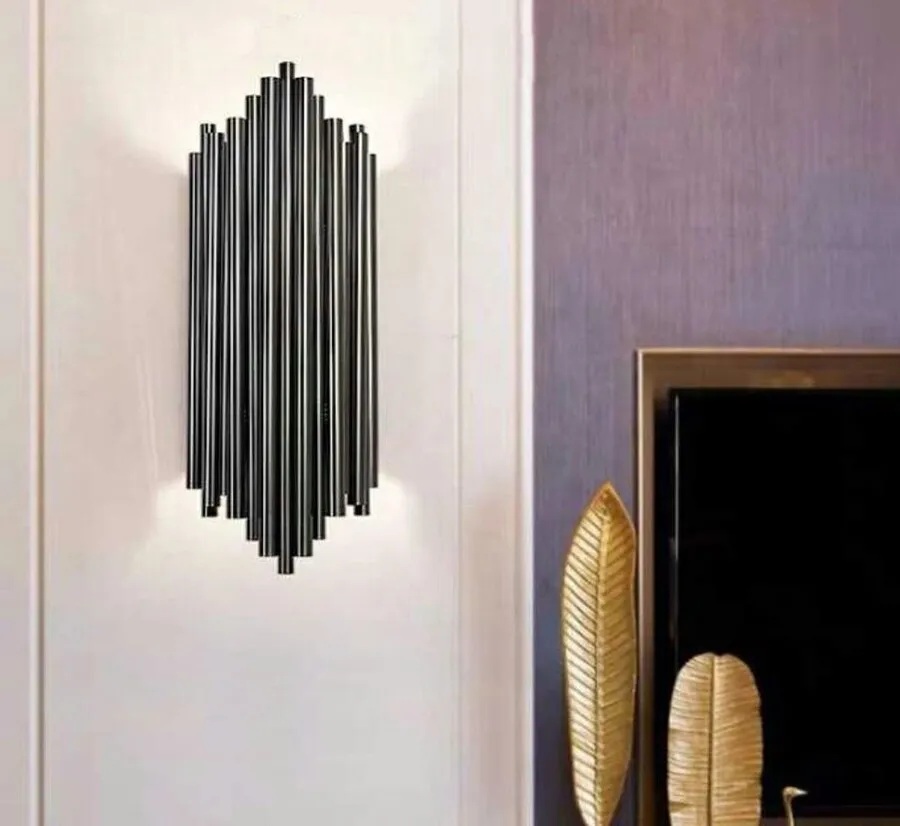MOOSEE Lampa ścienna HARMONIC BLACK - czarny
